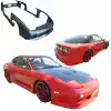 VSaero FRP VERT RIG Wide Body Kit 8pc for Nissan 240SX 1989-1994 > 3dr - Image 1