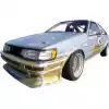 VSaero FRP ORI Wide Body Fender Flares (rear) 35mm for Toyota Corolla AE86 1984-1987 > 2/3dr - Image 25