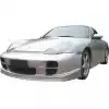 VSaero FRP GT2 Front Bumper w Lip > Porsche 911 996 1999-2001 - Image 29