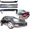 VSaero FRP WAL Body Kit 4pc for Lexus LS430 UCF30 2001-2003 - Image 1