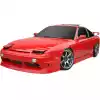 VSaero FRP GCOR Front Bumper for Nissan 240SX 1989-1994 > 2/3dr - Image 22