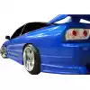 VSaero FRP GCOR Rear Bumper for Nissan 240SX 1989-1994 > 3dr Hatch - Image 8