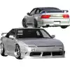 VSaero FRP GCOR Body Kit 4pc for Nissan 240SX 1989-1994 > 3dr Hatch - Image 1