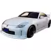 VSaero FRP CWE Front Lip Valance for Nissan 350Z Z33 2003-2005 - Image 9