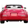 VSaero FRP CWE Rear Lip Valance for Nissan 350Z Z33 2003-2008 - Image 3