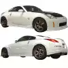 VSaero FRP CWE Body Kit 4pc for Nissan 350Z Z33 2003-2005 - Image 3