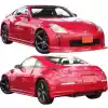 VSaero FRP CWE Body Kit 4pc for Nissan 350Z Z33 2003-2005 - Image 1