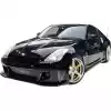 VSaero FRP TSEC Front Bumper for Nissan 350Z Z33 2003-2008 - Image 2