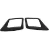 _ VSaero FRP Dual Drop Vents Hood Scoops > - - Image 8