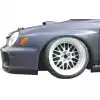 VSaero FRP LSPO WRC Wide Body Fenders 7pc for Subaru Impreza WRX 2002-2003 > 4dr Sedan - Image 7