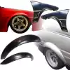 VSaero FRP ORI Wide Body Bubble Fenders Set 4pc 20/35mm for Toyota Corolla AE86 Trueno 1984-1987 > 2/3dr - Image 2