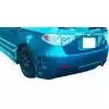 VSaero FRP CSPE Rear Bumper for Subaru WRX Sti 2008-2014 > 5dr - Image 3