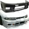 VSaero FRP NISM 400R Front Bumper for Nissan Skyline R33 GTS 1995-1998 > 2/4dr - Image 26