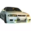 VSaero FRP NISM 400R Front Bumper for Nissan Skyline R33 GTS 1995-1998 > 2/4dr - Image 28