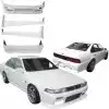 VSaero FRP TB Body Kit 4pc for Nissan Cefiro A31 1988-1993 - Image 5