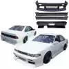 VSaero FRP URA Body Kit 4pc for Nissan Cefiro A31 1988-1993 - Image 5