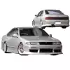 VSaero FRP URA Body Kit 4pc for Nissan Cefiro A31 1988-1993 - Image 4