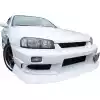 VSaero FRP ORI STR Front Bumper for Nissan Skyline R34 1999-2002 > 2/4dr - Image 4