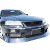 VSaero FRP ORI STR Front Bumper for Nissan Skyline R34 1999-2002 > 2/4dr - Image 1