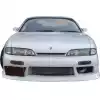 VSaero FRP VERT Front Bumper for Nissan 240SX S14 1995-1996 - Image 15