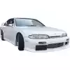 VSaero FRP VERT Front Bumper for Nissan 240SX S14 1995-1996 - Image 17