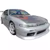 VSaero FRP VERT Front Bumper for Nissan 240SX S14 1995-1996 - Image 3