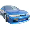 VSaero FRP VERT Front Bumper for Nissan 240SX S14 1995-1996 - Image 4