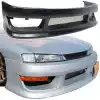 VSaero FRP VERT Front Bumper for Nissan 240SX S14 1997-1998 - Image 1