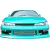 VSaero FRP VERT Front Bumper for Nissan 240SX S14 1997-1998 - Image 20