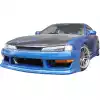 VSaero FRP VERT Front Bumper for Nissan 240SX S14 1997-1998 - Image 22