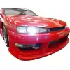 VSaero FRP VERT Front Bumper for Nissan 240SX S14 1997-1998 - Image 24