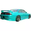 VSaero FRP VERT Rear Bumper for Nissan 240SX S14 1995-1998 - Image 19