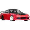 VSaero FRP WOR9 Front Bumper > Nissan 240SX 1989-1994 > 2/3dr - Image 2