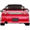 VSaero FRP WOR9 Rear Bumper > Nissan 240SX 1989-1994 > 3dr Hatch - Image 6