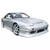 VSaero FRP BSPO v2 Front Bumper for Nissan 240SX 1989-1994 > 2/3dr - Image 2