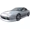 VSaero FRP BSPO v2 Front Bumper for Nissan 240SX 1989-1994 > 2/3dr - Image 3