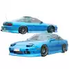 VSaero FRP BSPO v2 Body Kit 4pc for Nissan 240SX 1989-1994 > 3dr Hatch - Image 2