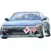 VSaero FRP BSPO Front Bumper for Nissan Silvia S13 1989-1994 > 2/3dr - Image 9