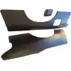 VSaero FRP DMA Wide Body Fenders (rear) w cap 30mm for Nissan 240SX S13 1989-1994 > 2dr Coupe - Image 2