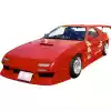 VSaero FRP BSPO v2 Front Bumper for Mazda RX-7 FC3S 1986-1992 - Image 9