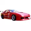 VSaero FRP BSPO v2 Front Bumper for Mazda RX-7 FC3S 1986-1992 - Image 10