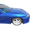 VSaero FRP ORI S13.5 Wide Body 20mm Conversion Fenders (front) for Nissan 240SX 1989-1994 > 2/3dr - Image 4