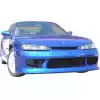 VSaero FRP ORI S13.5 Wide Body 20mm Conversion Fenders (front) for Nissan 240SX 1989-1994 > 2/3dr - Image 7