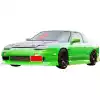 VSaero FRP URA v4 Side Skirts for Nissan 240SX 1989-1994 > 2/3dr - Image 2