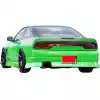 VSaero FRP URA v4 Rear Bumper for Nissan 240SX 1989-1994 > 3dr Hatch - Image 2