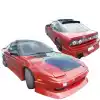 VSaero FRP URA v4 Body Kit 4pc for Nissan 240SX 1989-1994 > 3dr Hatch - Image 2