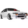 VSaero FRP URA Front Bumper for Toyota Corolla AE86 1984-1987 > 2/3dr - Image 16