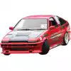 VSaero FRP URA Front Bumper for Toyota Corolla AE86 1984-1987 > 2/3dr - Image 2