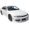 VSaero FRP WOR9 v1 Front Bumper for Nissan 240SX S14 1995-1996 - Image 10