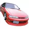 VSaero FRP WOR9 v1 Front Bumper for Nissan 240SX S14 1995-1996 - Image 11